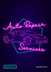 Neon Repairs Flyer