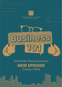 Business Podcast Poster