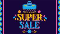 Cinco De Mayo Biggest Colorful Sale Facebook Event Cover