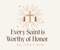 Honor Thy Saints Facebook Post