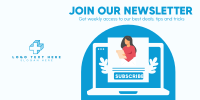 Join Our Newsletter Twitter Post