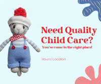 Childcare Service Facebook Post