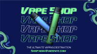 Vaping Elegance Animation