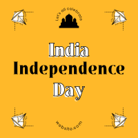 Let's Celebrate India Instagram Post Design