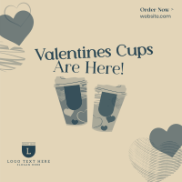 Valentine Cups Linkedin Post