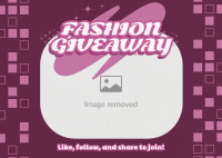 Y2K Fashion Brand Giveaway Postcard Image Preview