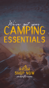 Camping Gear Essentials Instagram Reel