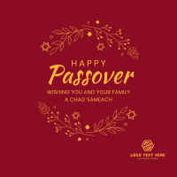 Passover Leaves Linkedin Post