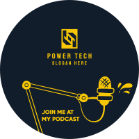 Podcast Host Instagram Profile Picture Image Preview