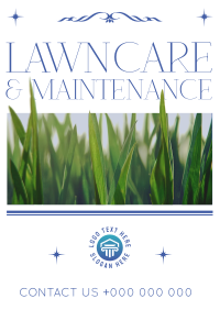 Elegant Lawn Care Flyer