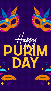 Purim Day Event Facebook Story