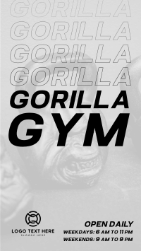 Ape Gym Instagram Story