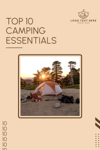 Camping Ground Pinterest Pin Design