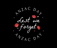 Anzac Day Emblem Facebook Post