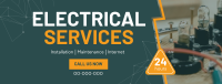 Anytime Electrical Solutions Facebook Cover Design