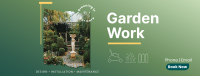 Garden Work Facebook Cover