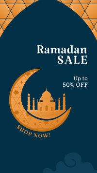 Ramadan Moon Discount Instagram Story