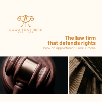 Law Service Instagram Post