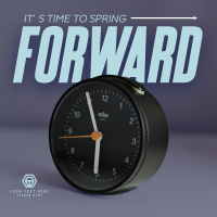 Spring Forward Instagram Post