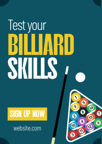 Modern Billiard Game Flyer