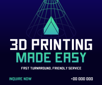 3D Printing Service Facebook Post