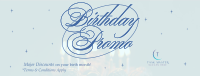 Birthday Promo Facebook Cover Image Preview