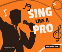 Sing Like a Pro Facebook Post