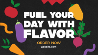 Food Flavors Quote Animation