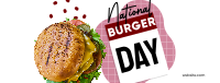 Fun Burger Day Facebook Cover