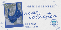 New Collection Lingerie Twitter Post Design