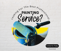 The Painting Service Facebook Post