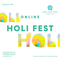 Holi Fest Instagram Post