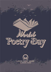 Happy Poetry Day Poster