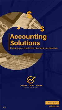 Accounting Solution Facebook Story