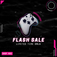 Gaming Flash Sale Instagram Post