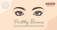 Pretty Brows Facebook Ad