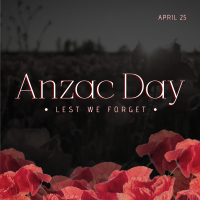 Anzac Poppies Linkedin Post