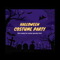 Halloween Party Instagram Post