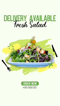 Fresh Salad Facebook Story