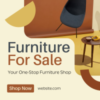 Modern Furniture Store Instagram Post Image Preview