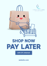 Cute Shopping Bag Flyer