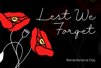 Remembrance Poppies Pinterest Cover