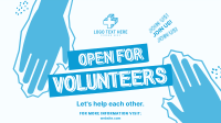 Volunteer Helping Hands Animation