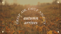 Autumn Arrives Quote Animation