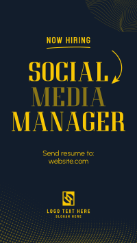 Social Media Manager YouTube Short