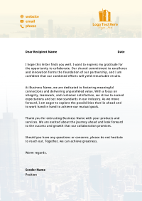 Corporate Letterhead example 1