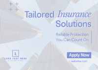 Modern Insurance Solutions Postcard