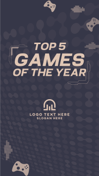 Top games of the year Instagram Reel Image Preview