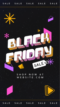 Galactic Black Friday Sale Instagram Reel Image Preview