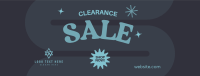 Cute Y2K Clearance Sale Facebook Cover